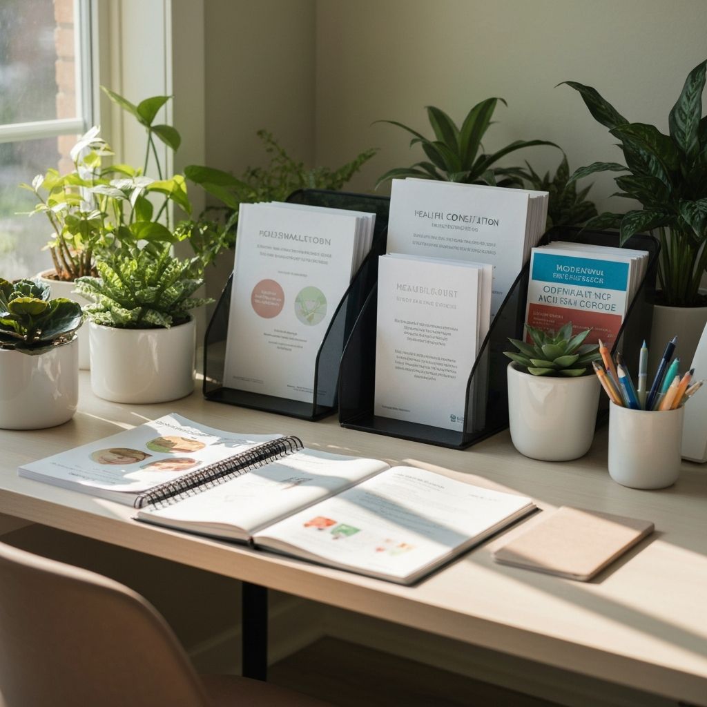 Consultation materials and healthy lifestyle resources